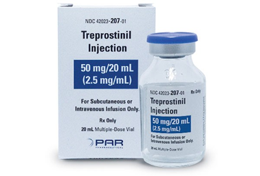 TREPROSTINIL TILLOMED 2,5 MG/ML SOLUTION FOR INFUSION